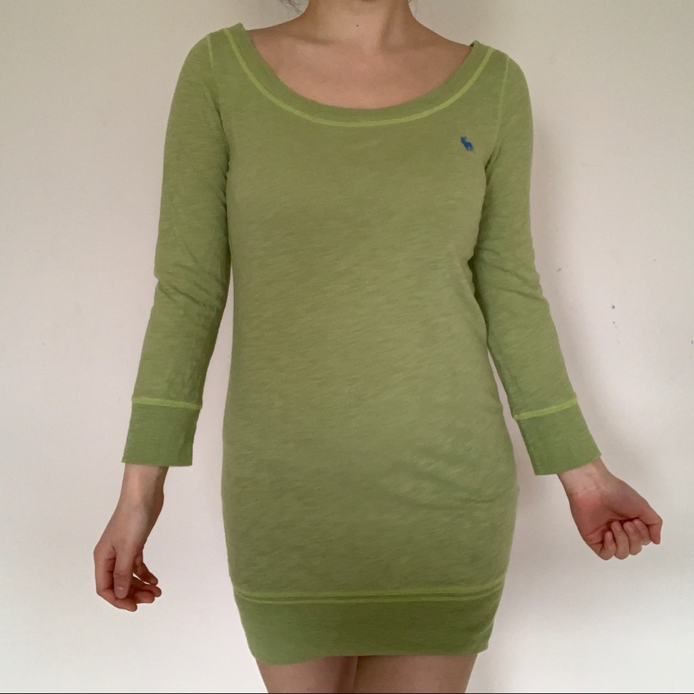 🍍 Abercrombie & Fitch boatneck tunic top size S
